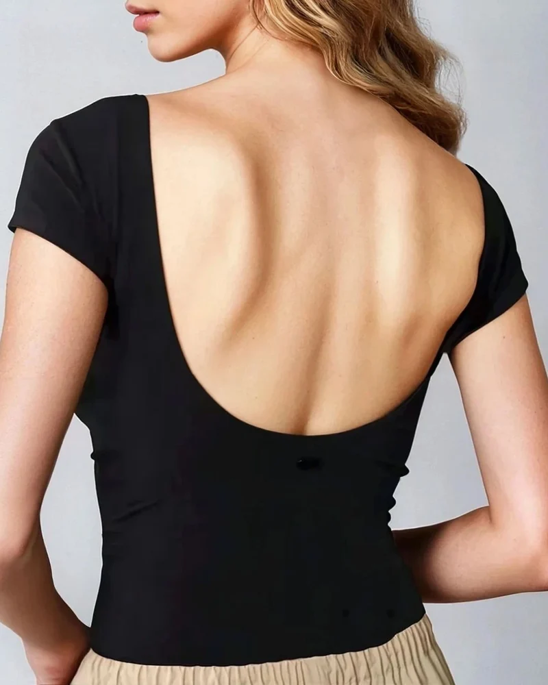 Tee Shirt Dos Nu - Lilia