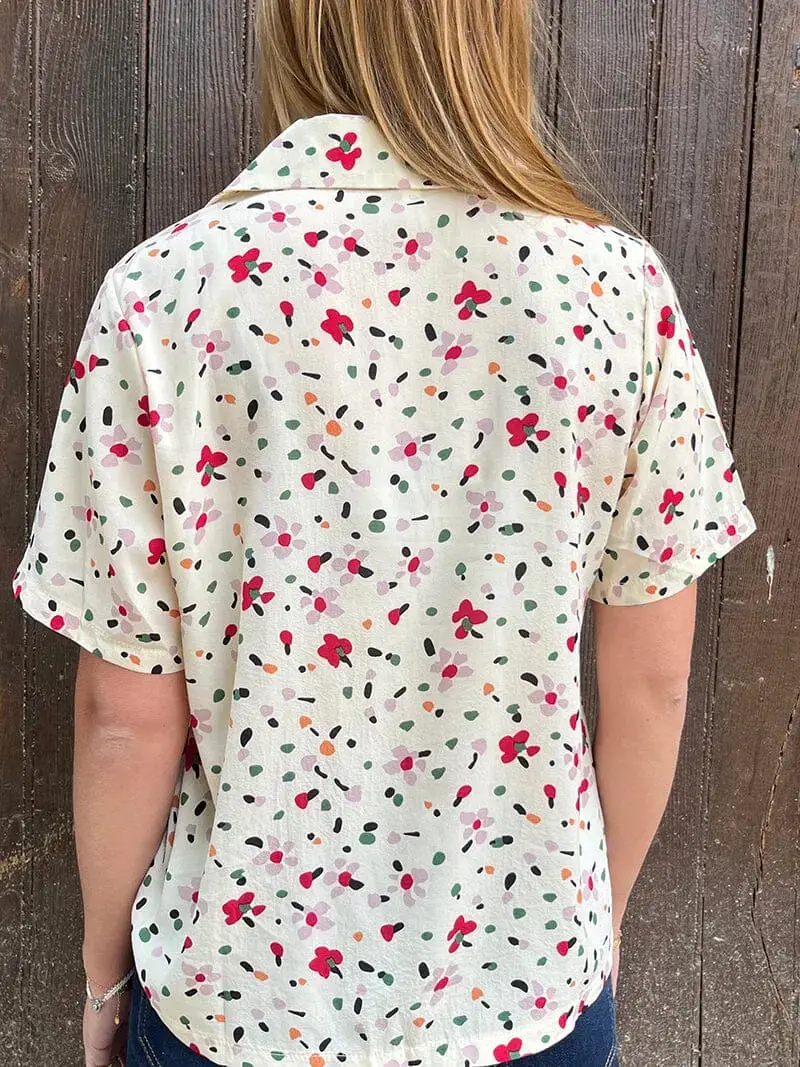 Chemise Manches Courtes Femme - Clémence