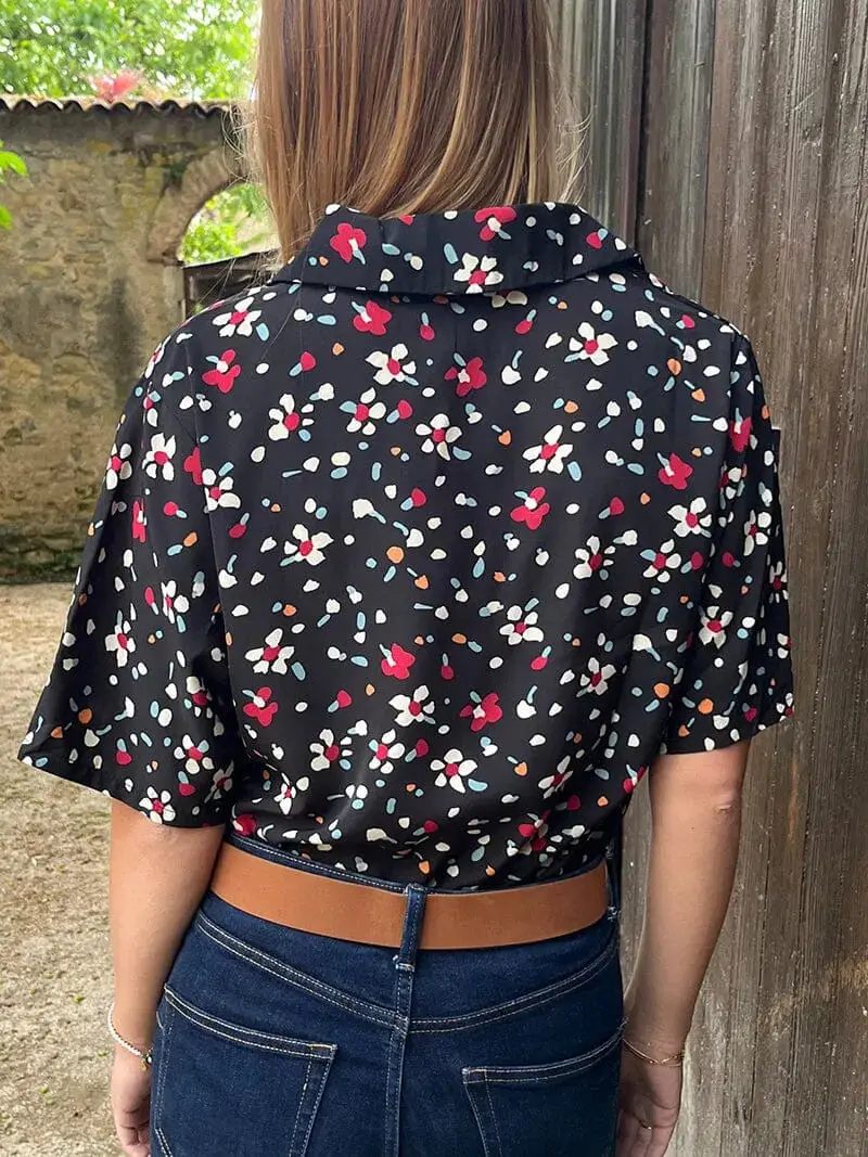 Chemise Manches Courtes Femme - Clémence