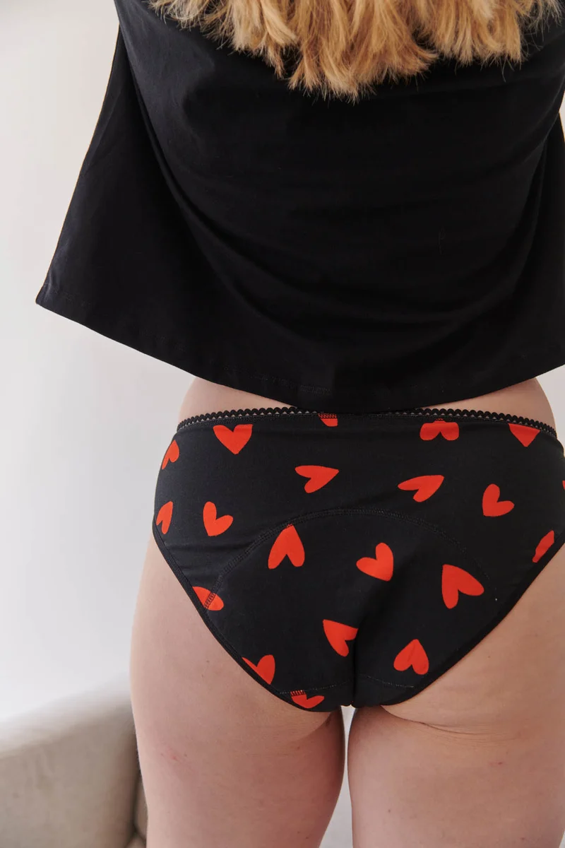 Culotte menstruelle GOTS - Flux Abondant | Mi Amor Noir