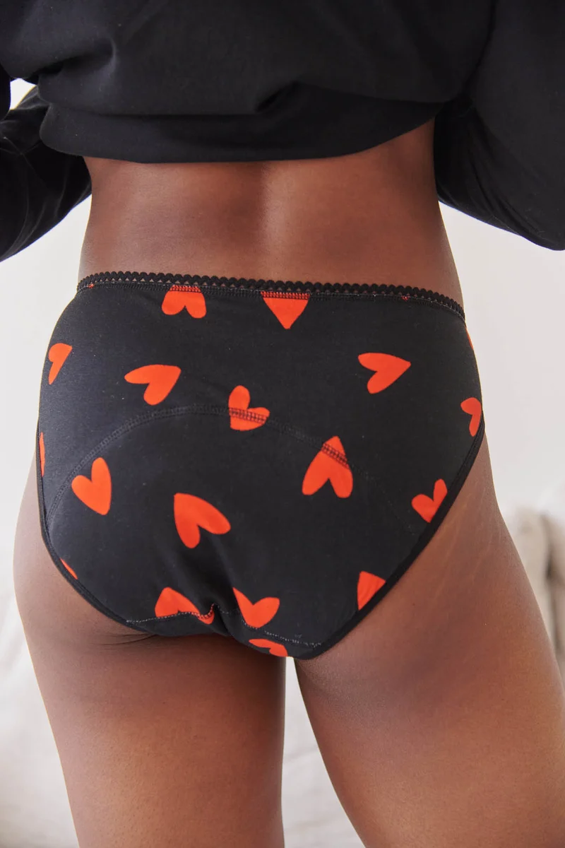 Culotte menstruelle GOTS - Flux Abondant | Mi Amor Noir
