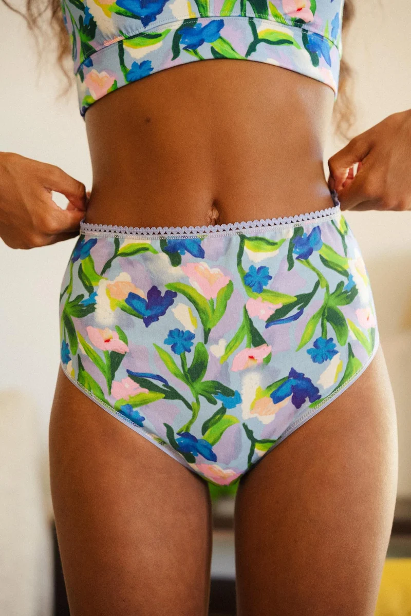 1 BRASSIÈRE + 1 CULOTTE TAILLE HAUTE - Leila Rose