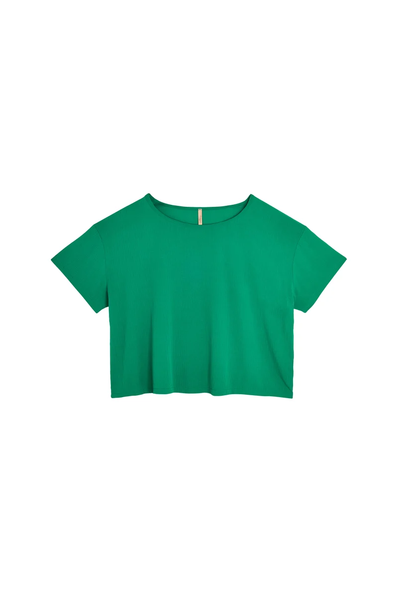 Top Texturé - Vert