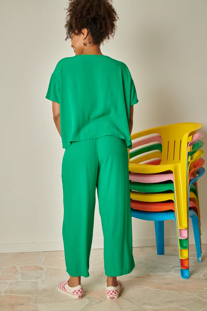 Top Texturé - Vert