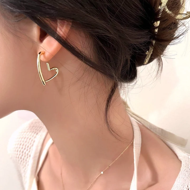 Boucles d'Oreilles Coeur