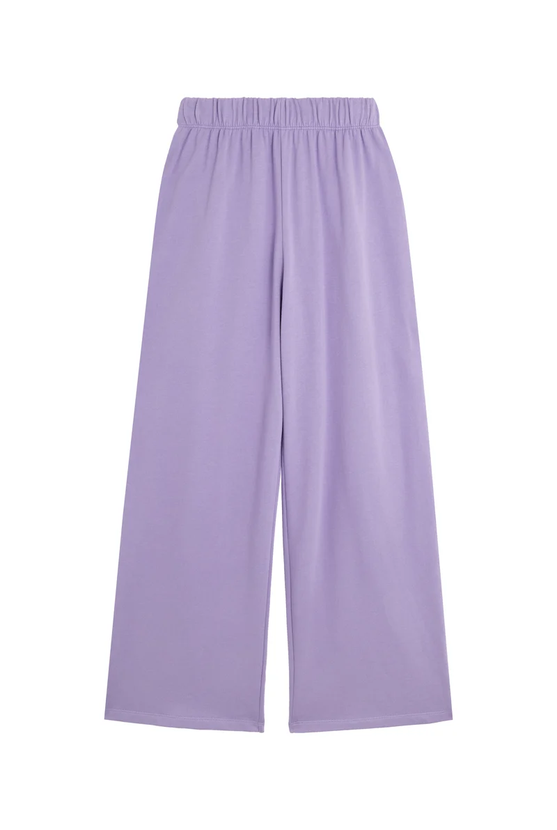 Jogging 100% coton BIO - Violet