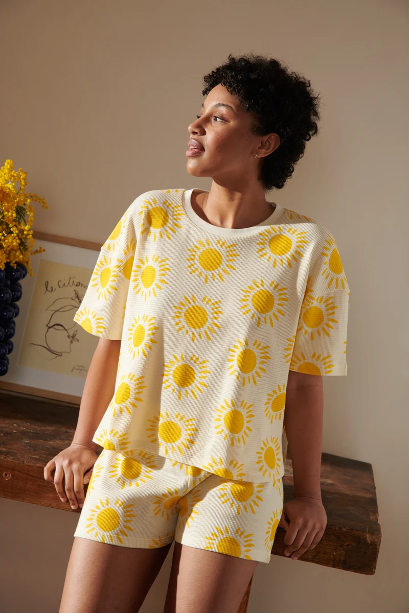 Pyjama Gaufré Coton BIO - Souléu