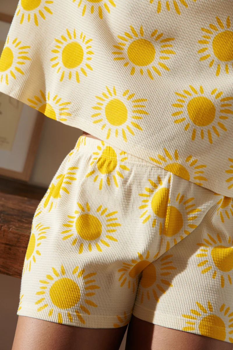 Pyjama Gaufré Coton BIO - Souléu