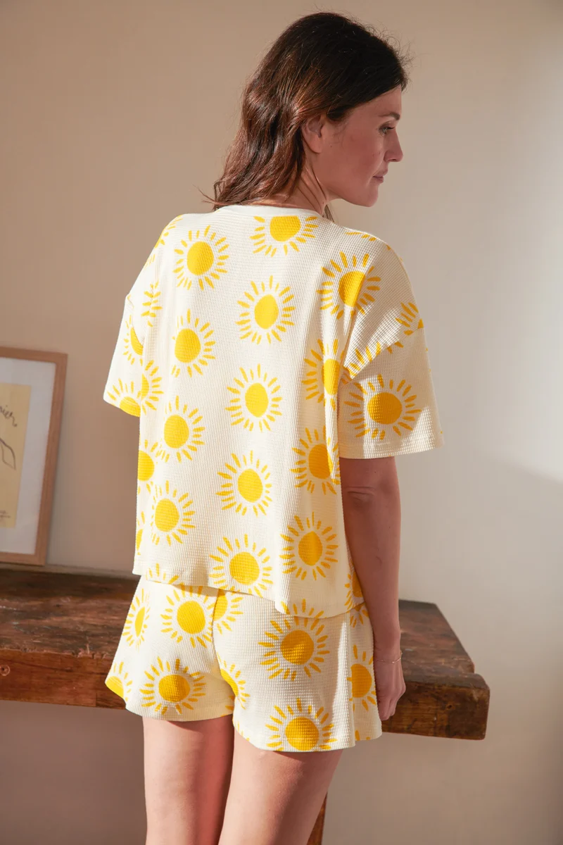 Pyjama Gaufré Coton BIO - Souléu