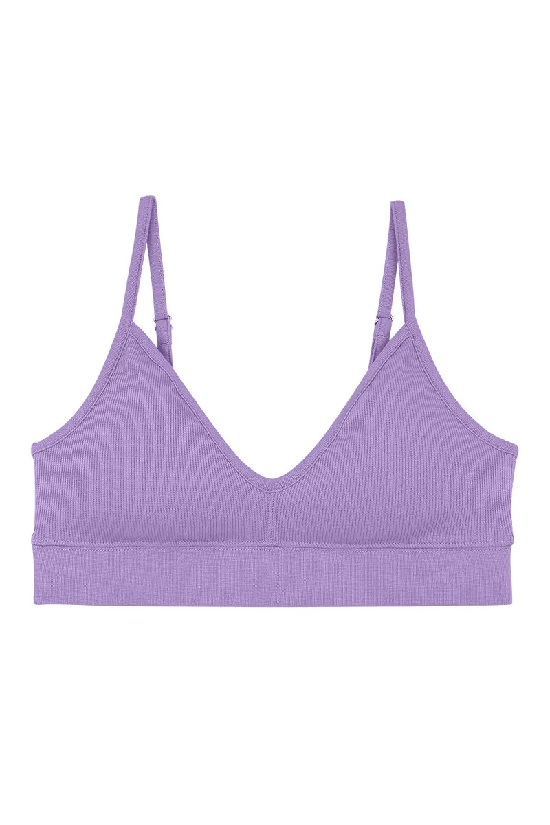 Brassière Coton BIO - Violet