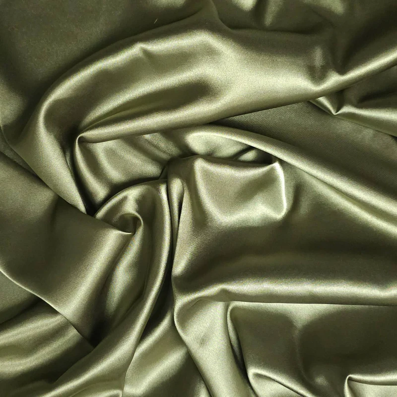 Tissu satin extensible haut de gamme