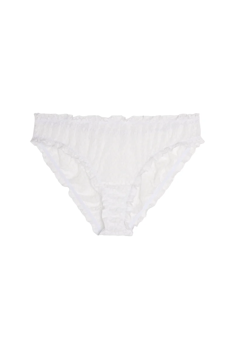 Bloomer Dentelle - Blanc