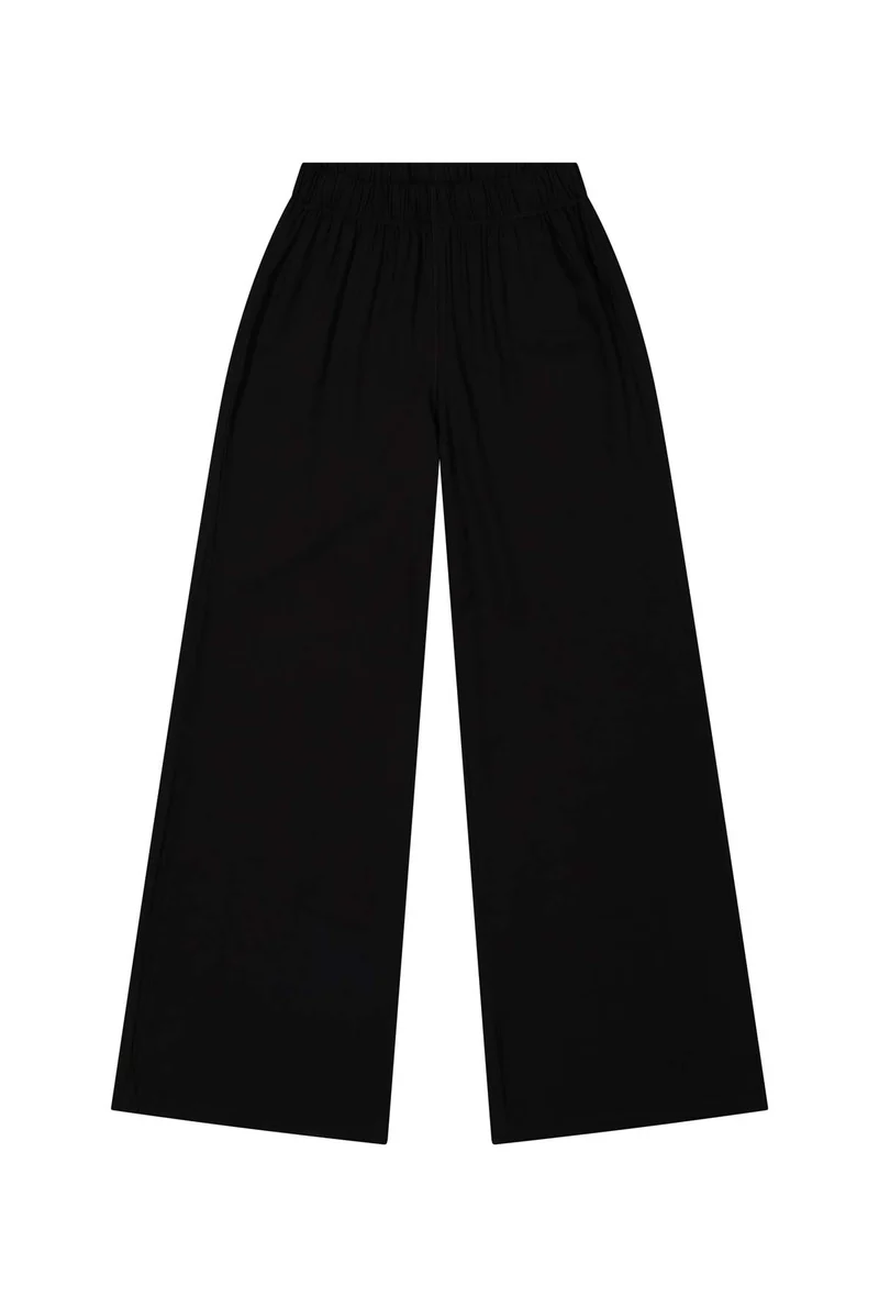 Pantalon Fluide Viscose - Noir