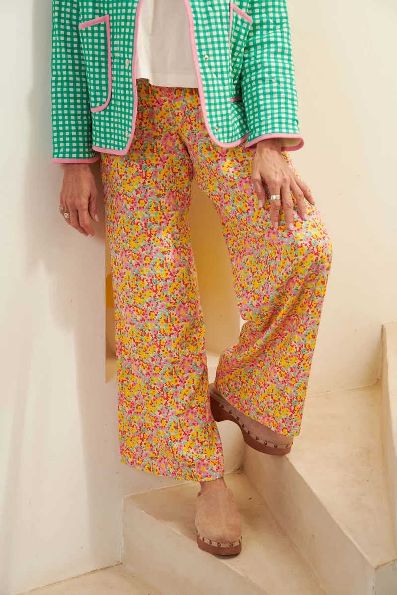 Pantalon Fluide Viscose - Confettis Campagne