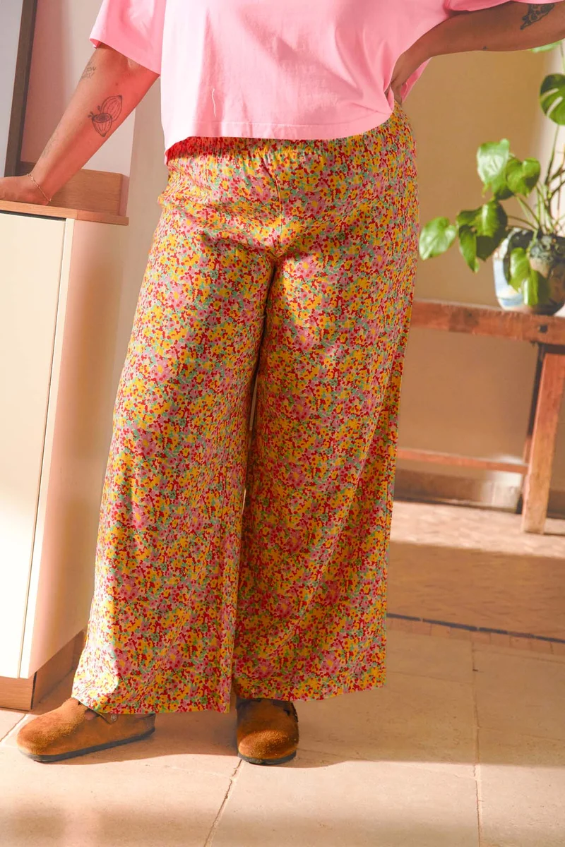 Pantalon Fluide Viscose - Confettis Campagne