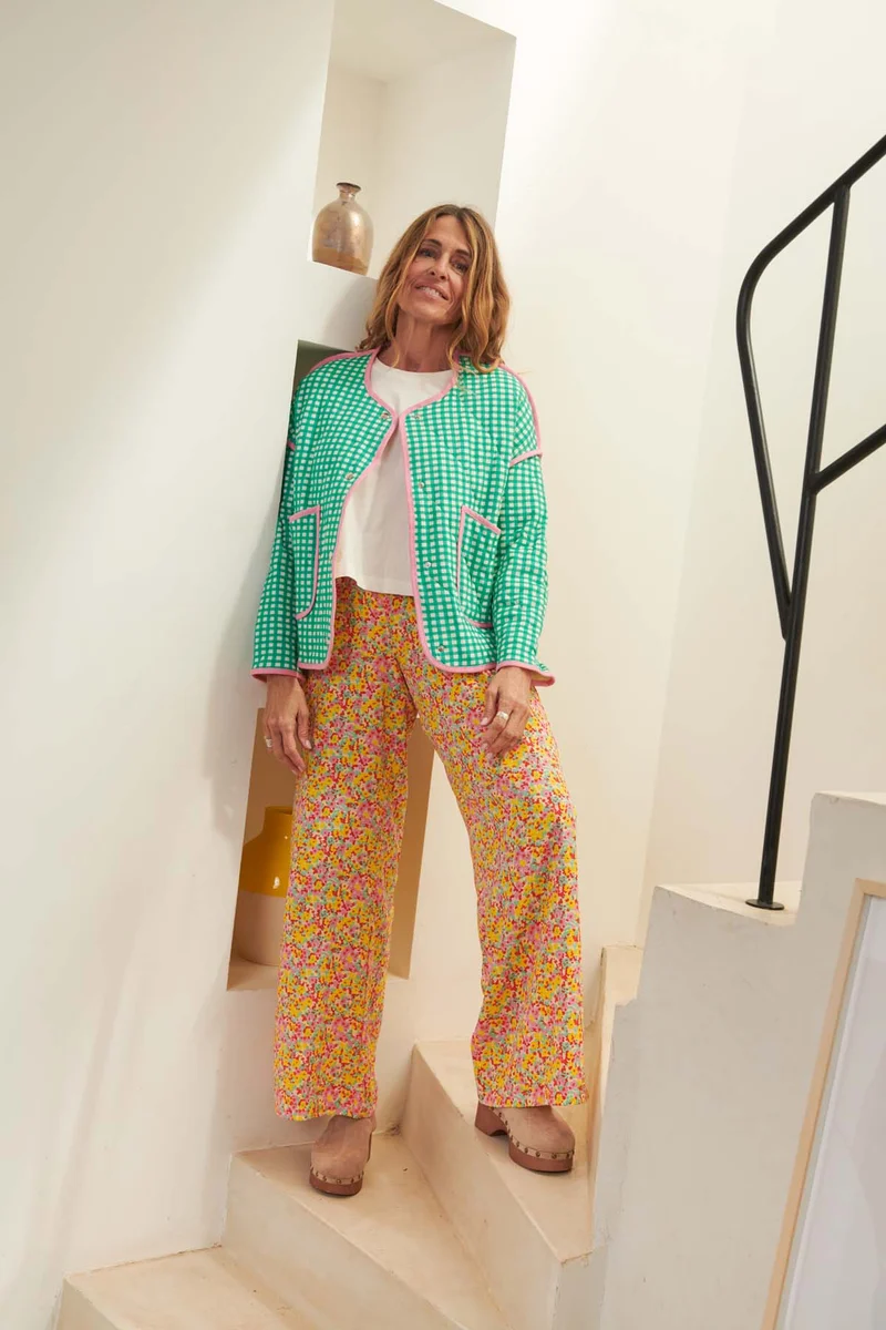 Pantalon Fluide Viscose - Confettis Campagne