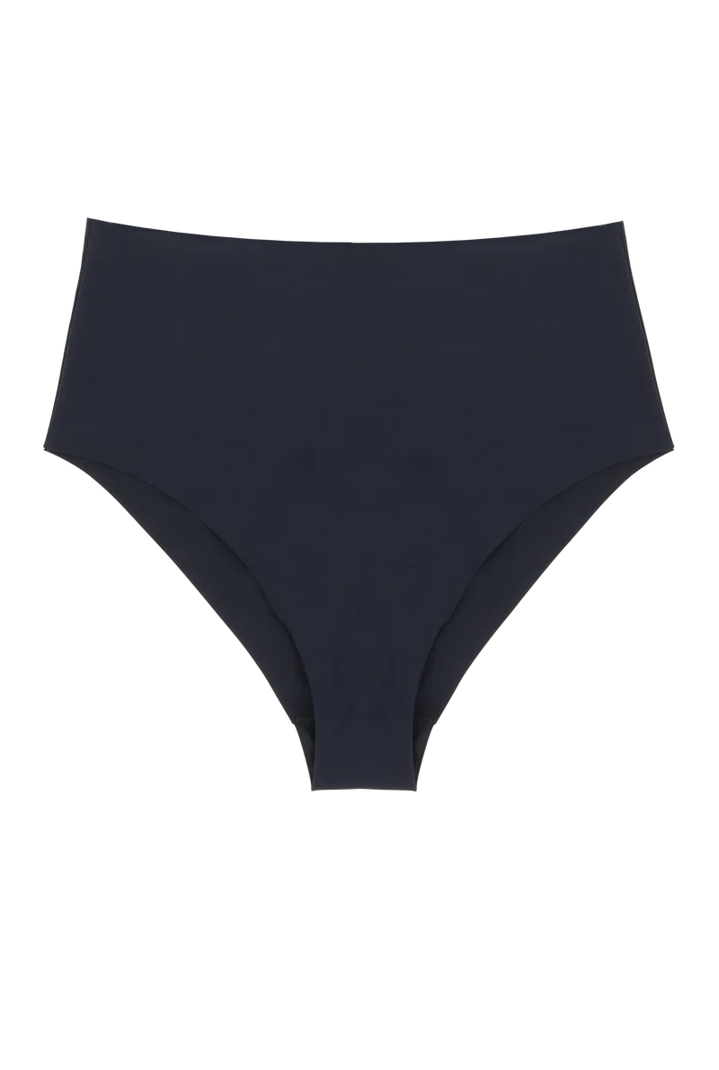 Culotte taille haute sans couture - Pirate Black
