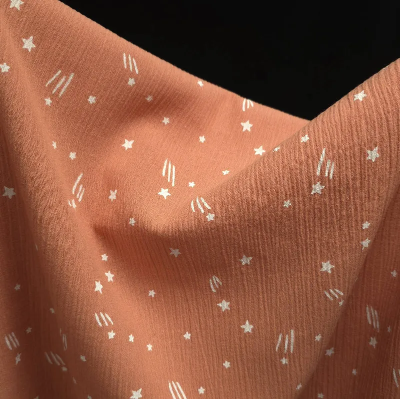 Coton Froissé Léger | Corail | Katia Fabrics