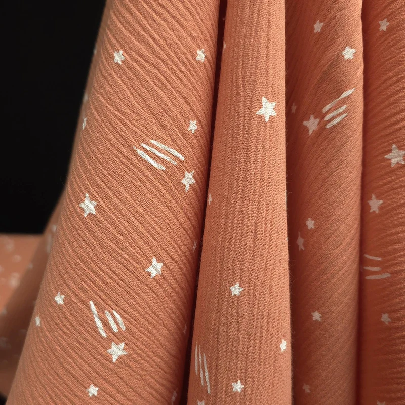 Coton Froissé Léger | Corail | Katia Fabrics