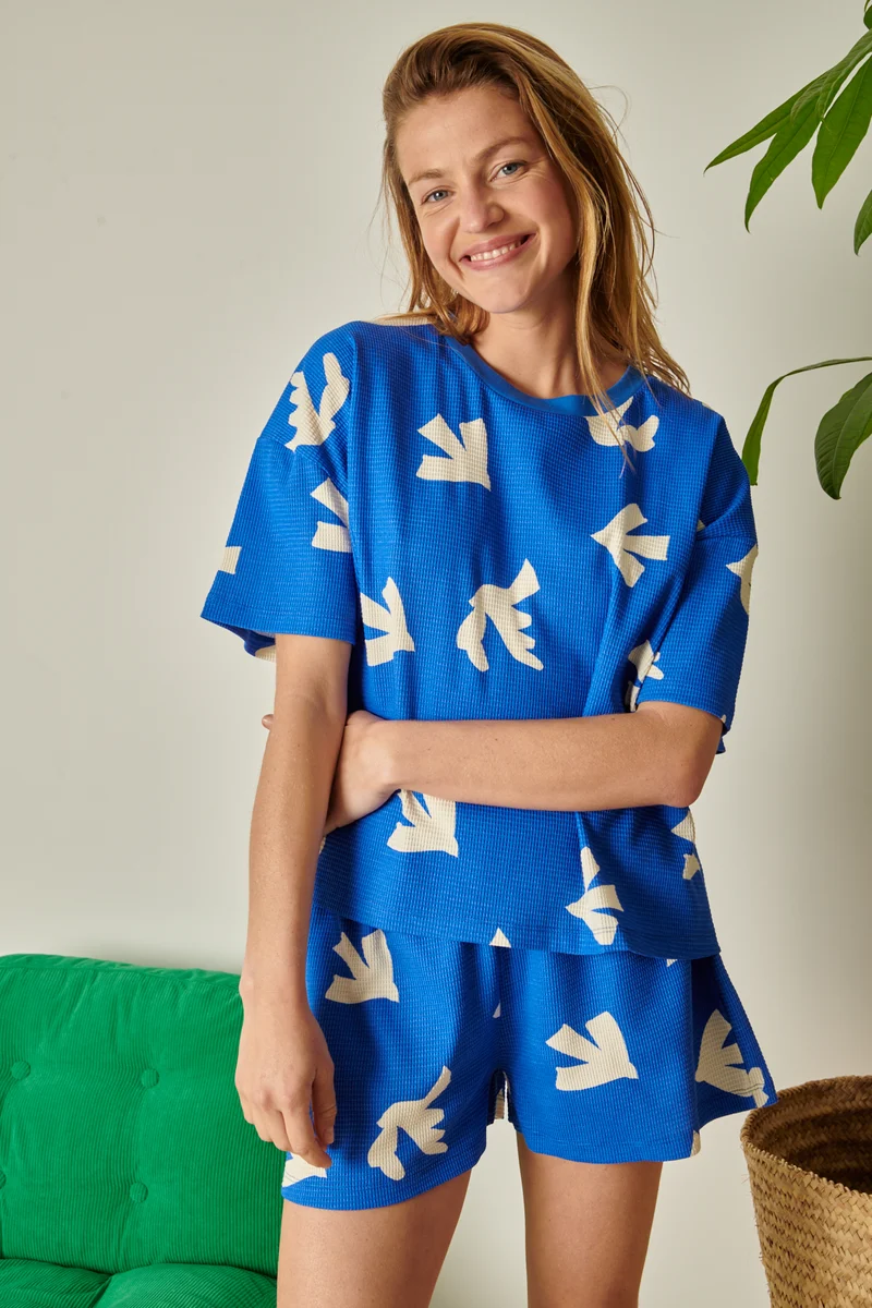 Pyjama Gaufré Coton BIO - Colomba