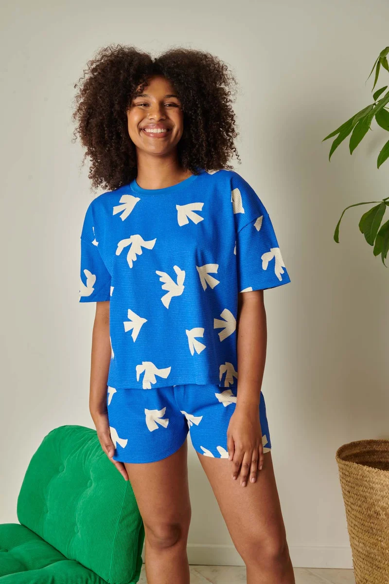 Pyjama Gaufré Coton BIO - Colomba