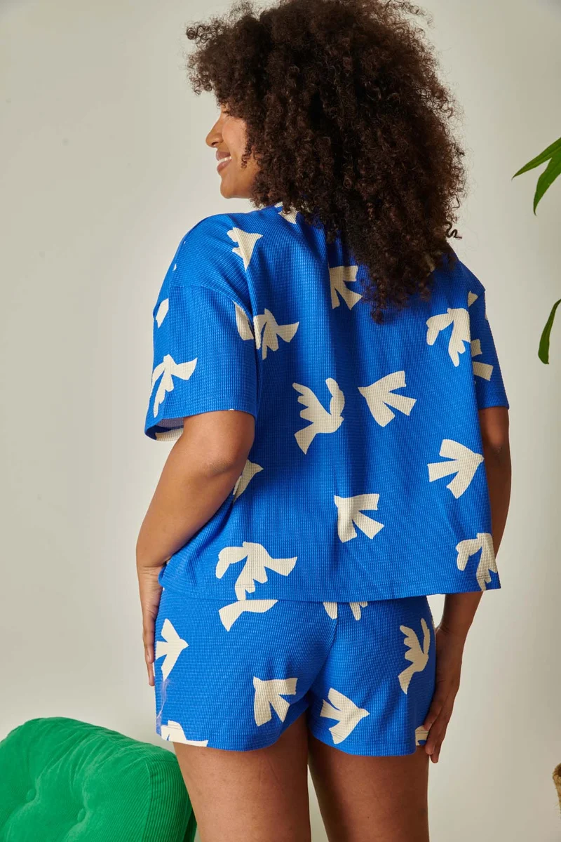 Pyjama Gaufré Coton BIO - Colomba