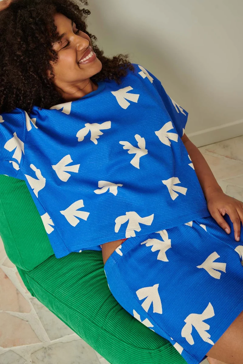 Pyjama Gaufré Coton BIO - Colomba