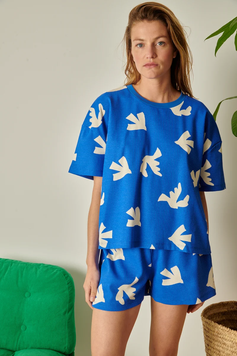 Pyjama Gaufré Coton BIO - Colomba