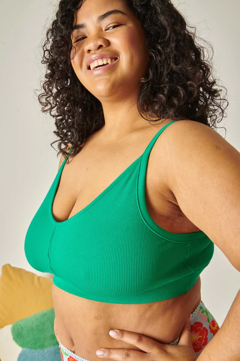 Brassière Coton BIO - Vert