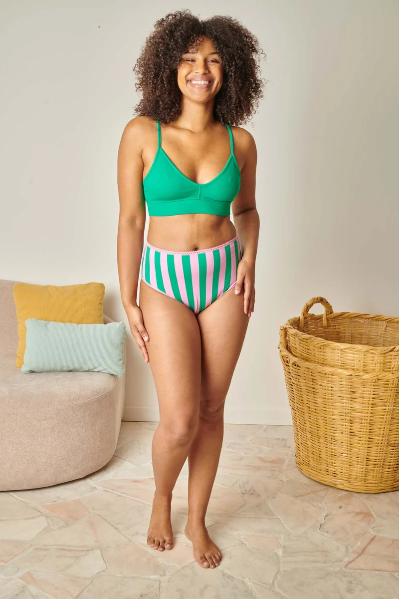 Brassière Coton BIO - Vert