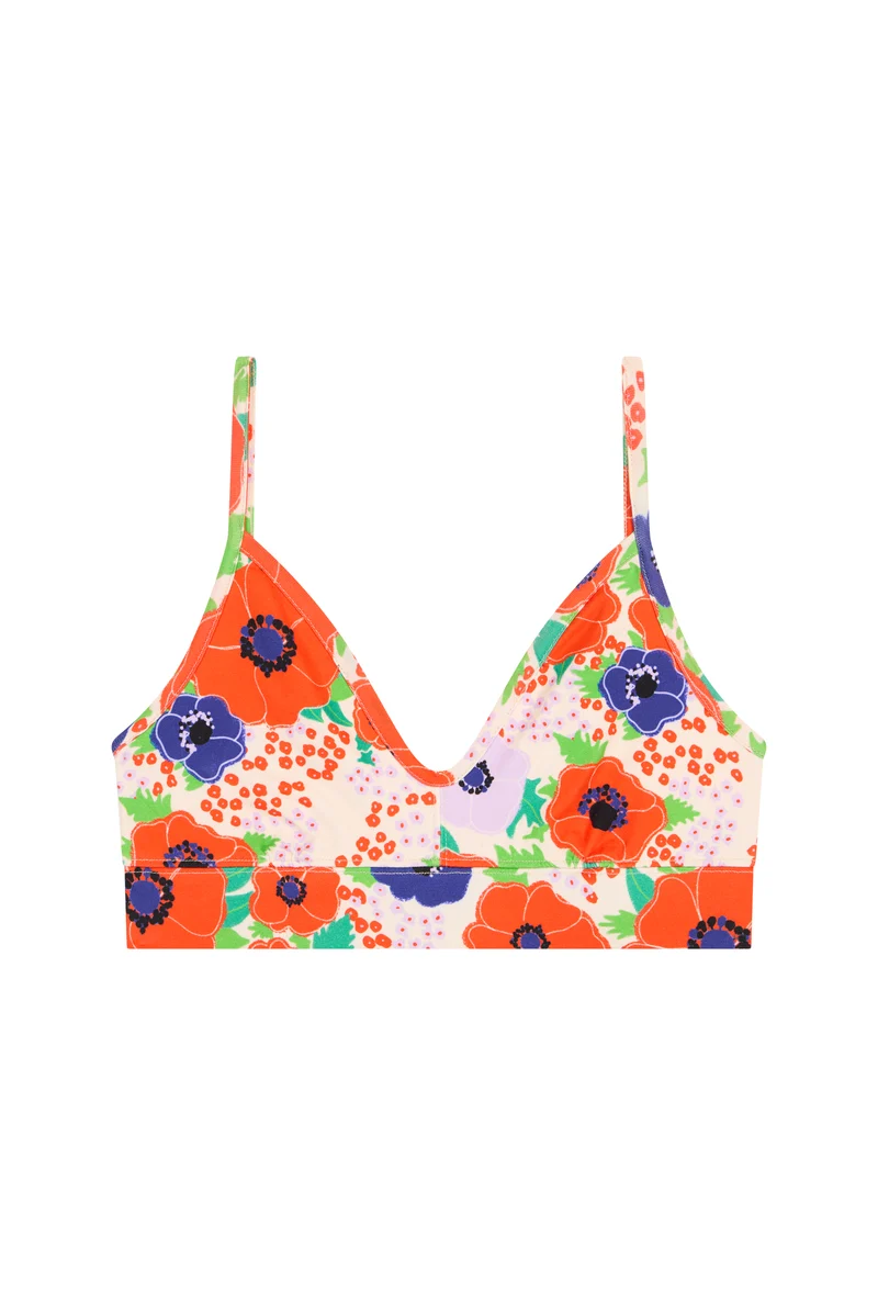 Brassière Coton BIO - Poppies