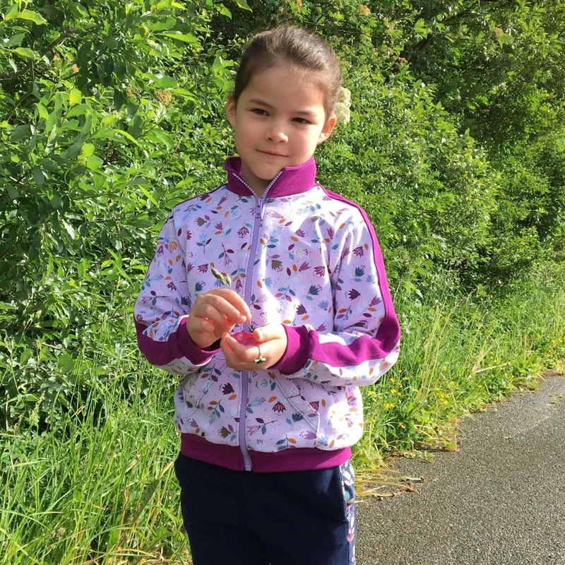 Patron de couture PDF | Veste de survêtement pour enfant | Wardrobe by Me