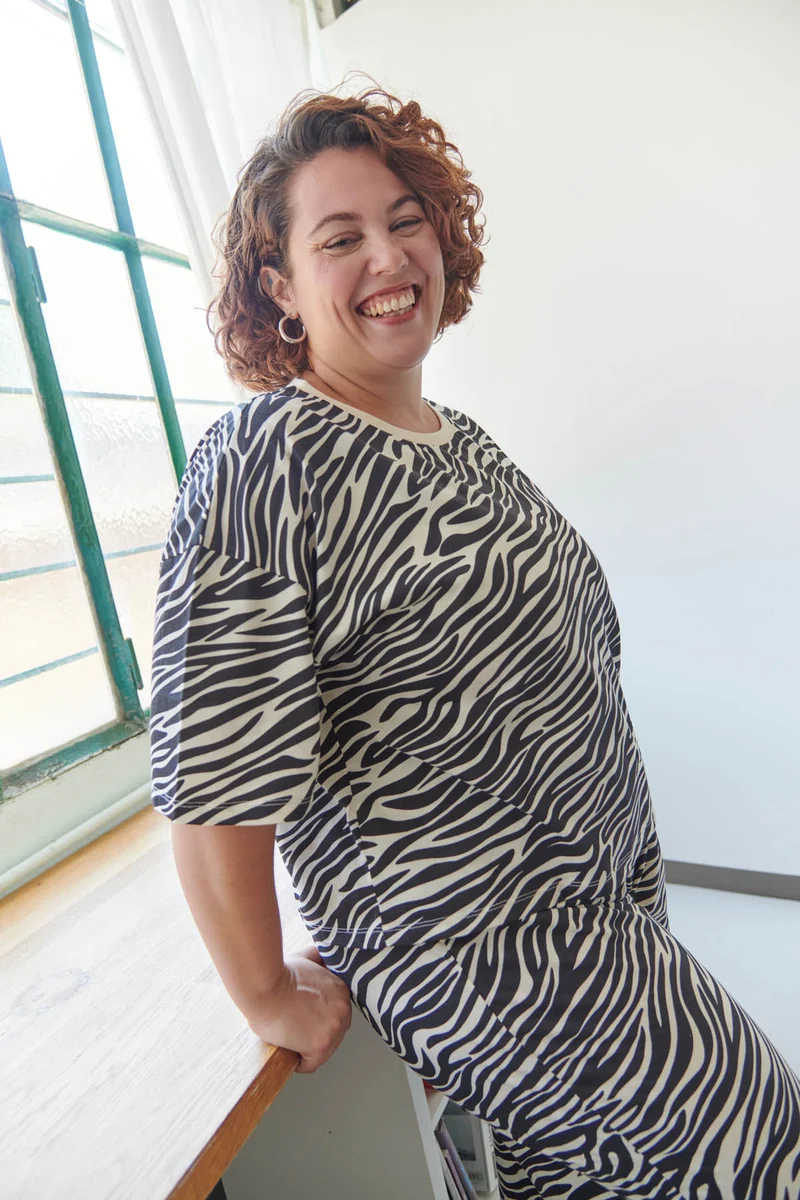 Pyjama Long Coton BIO - Zèbra