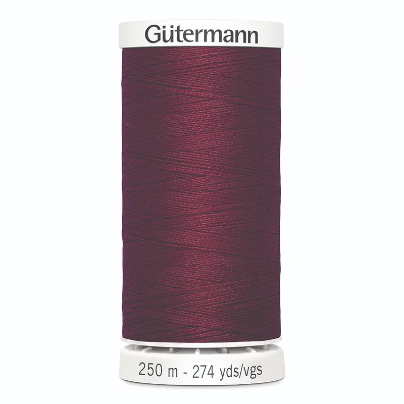 Gütermann | Fil à coudre universel | 250 m | N° 436 | Bordeaux