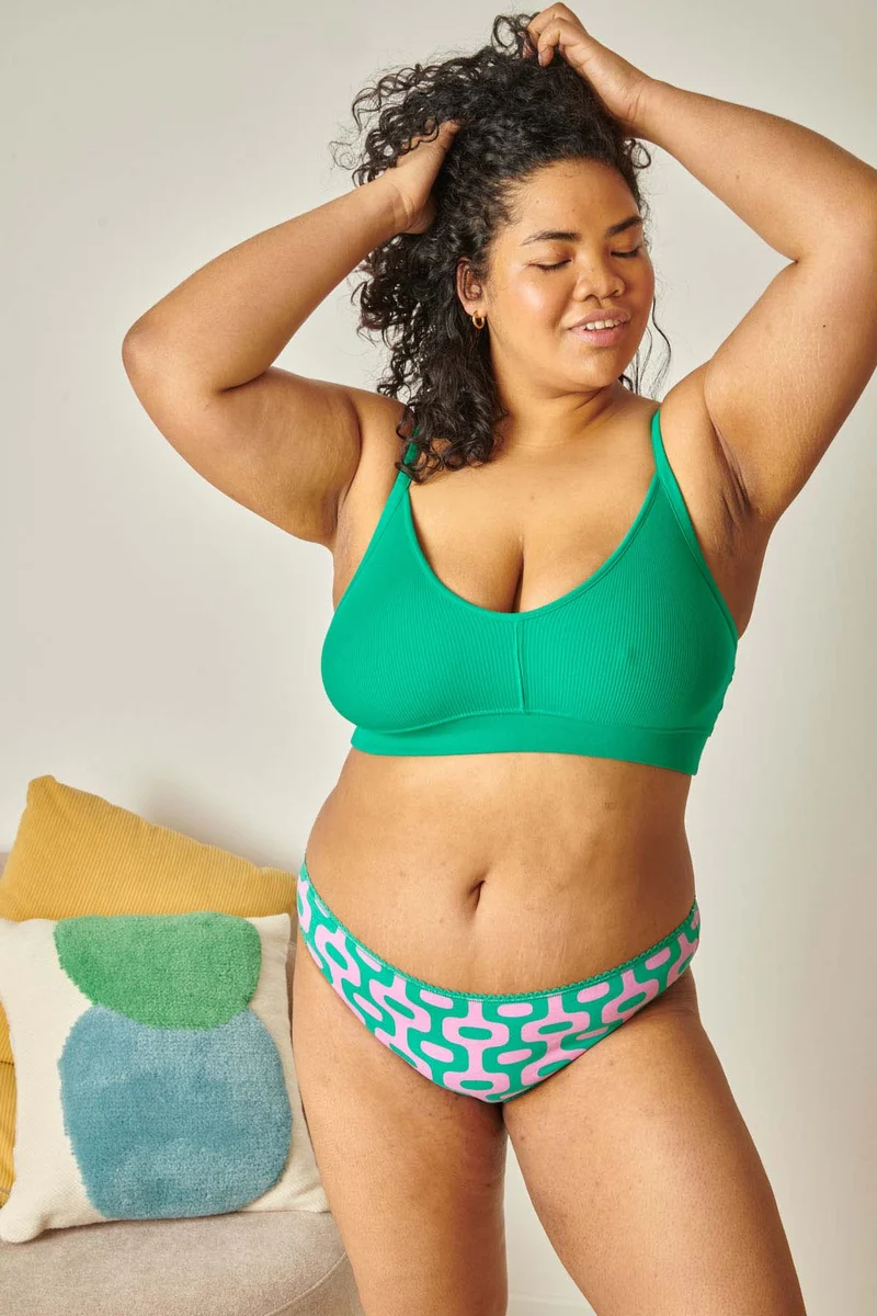 Culotte Coton BIO - Copacabana Rose