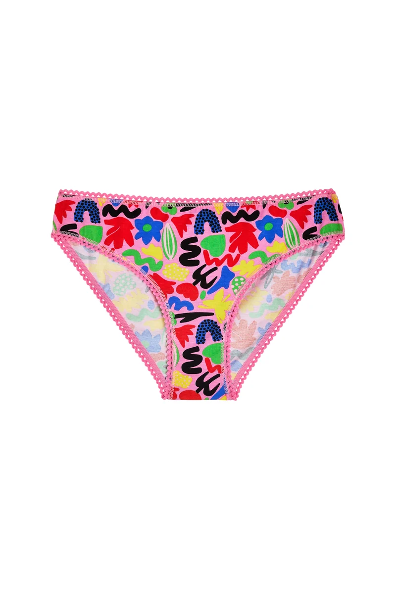 Culotte Coton BIO - Colorama Rose
