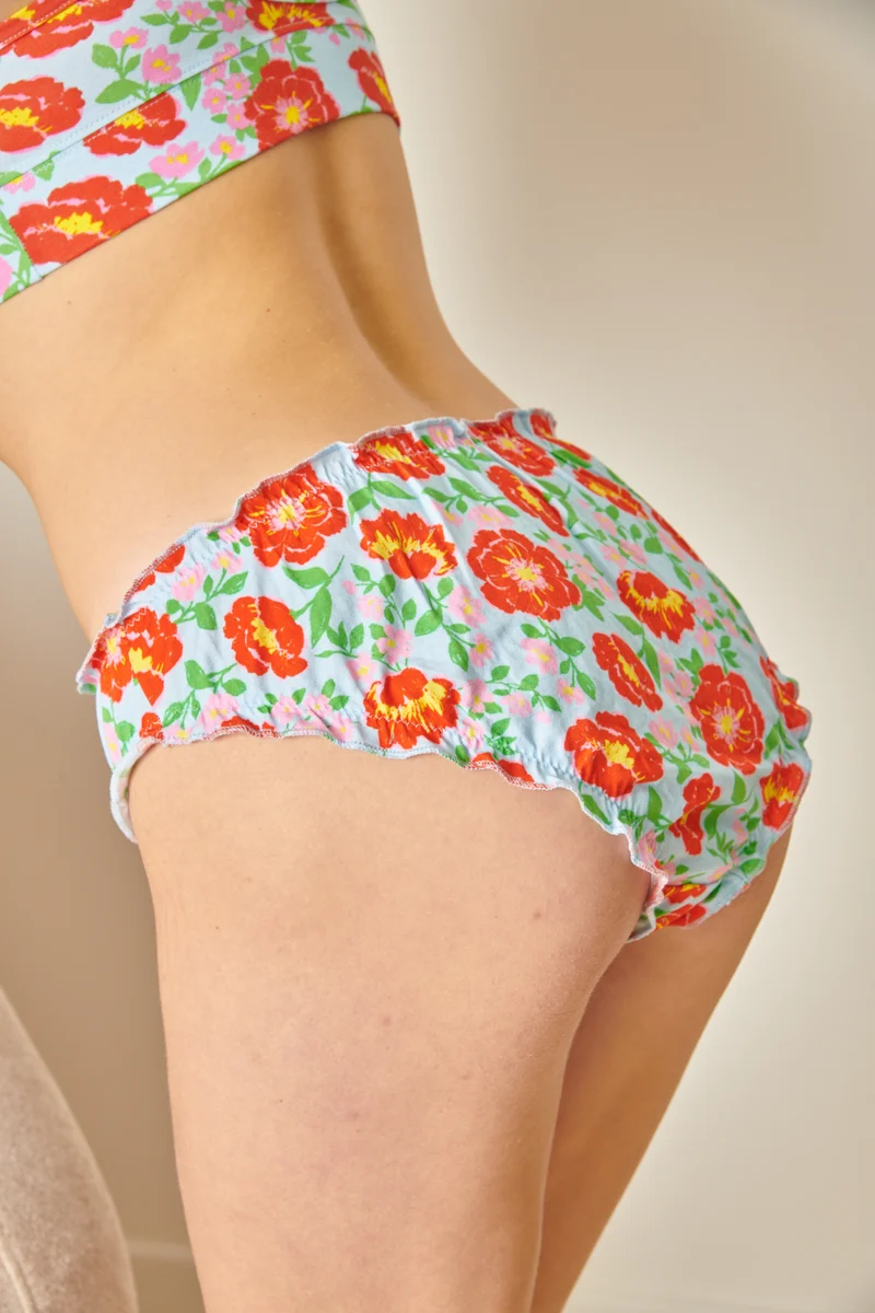 Bloomer Coton BIO - Rosa Bleu Ciel