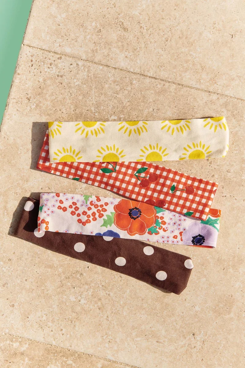 Bandeau Coton BIO - Poppies