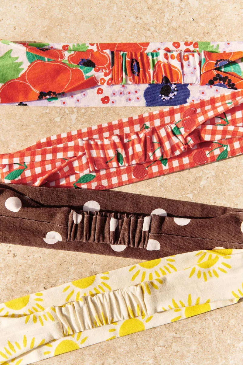 Bandeau Coton BIO - Poppies