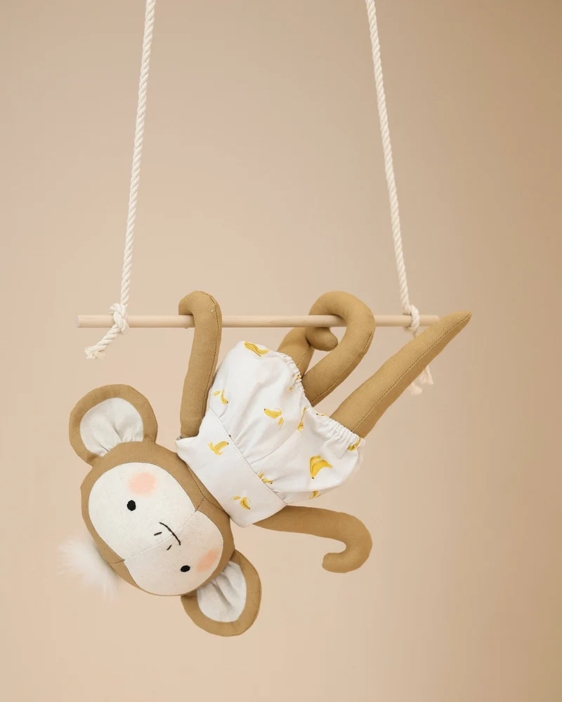 Patron de couture PDF | Peluche Singe | Mes Petites Lunes
