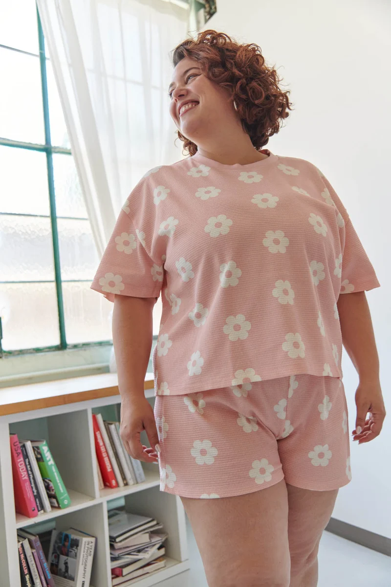 Pyjama Gaufré Coton BIO - Monique Rose