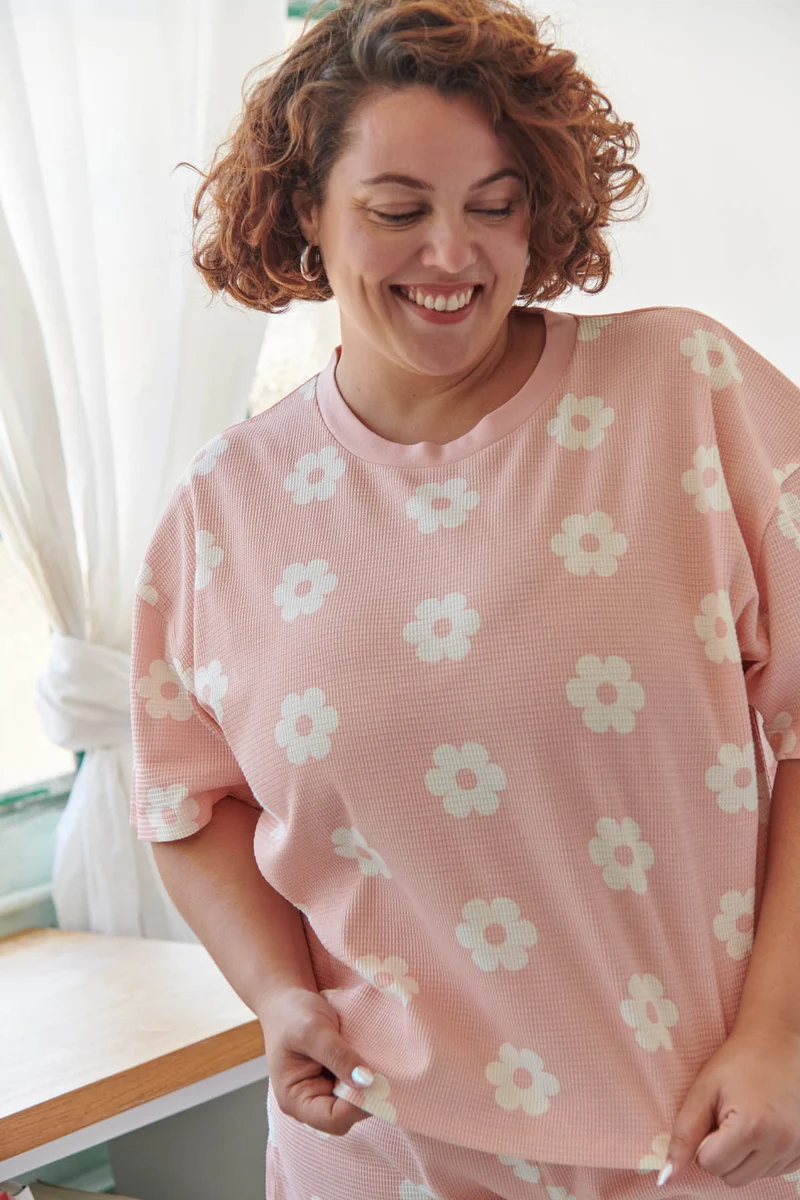 Pyjama Gaufré Coton BIO - Monique Rose