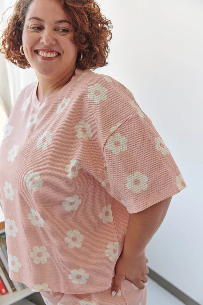 Pyjama Gaufré Coton BIO - Monique Rose
