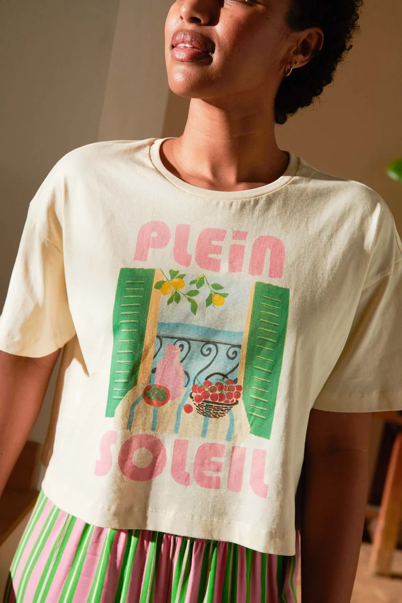 T-shirt Coton BIO - Plein Soleil