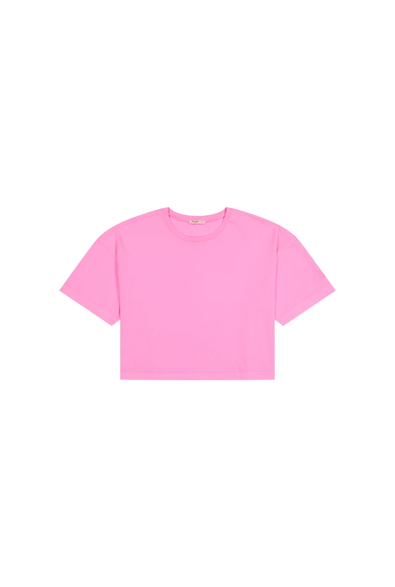 T-shirt Coton BIO - Rose Flash
