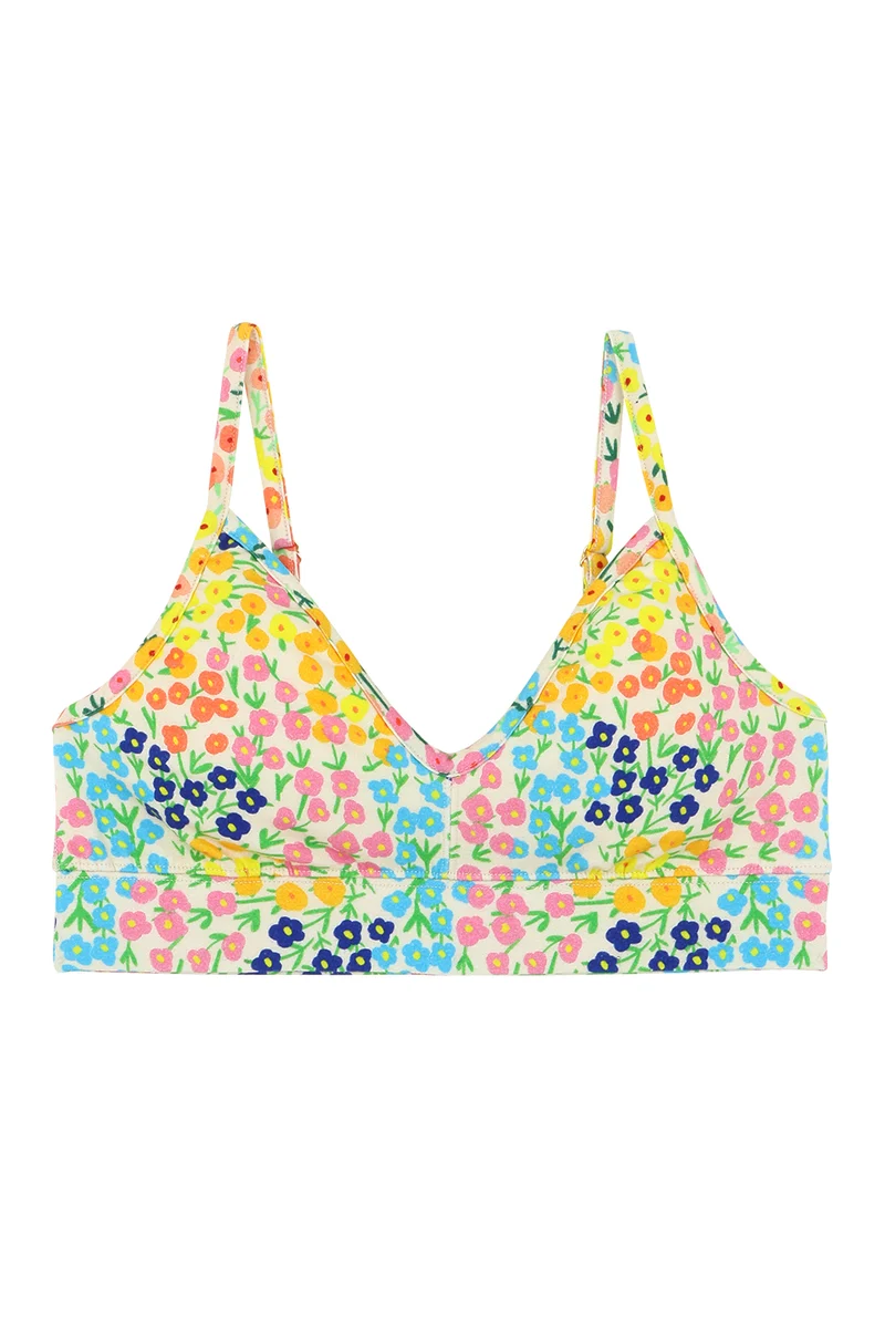 Brassière Coton BIO - Spring Flowers