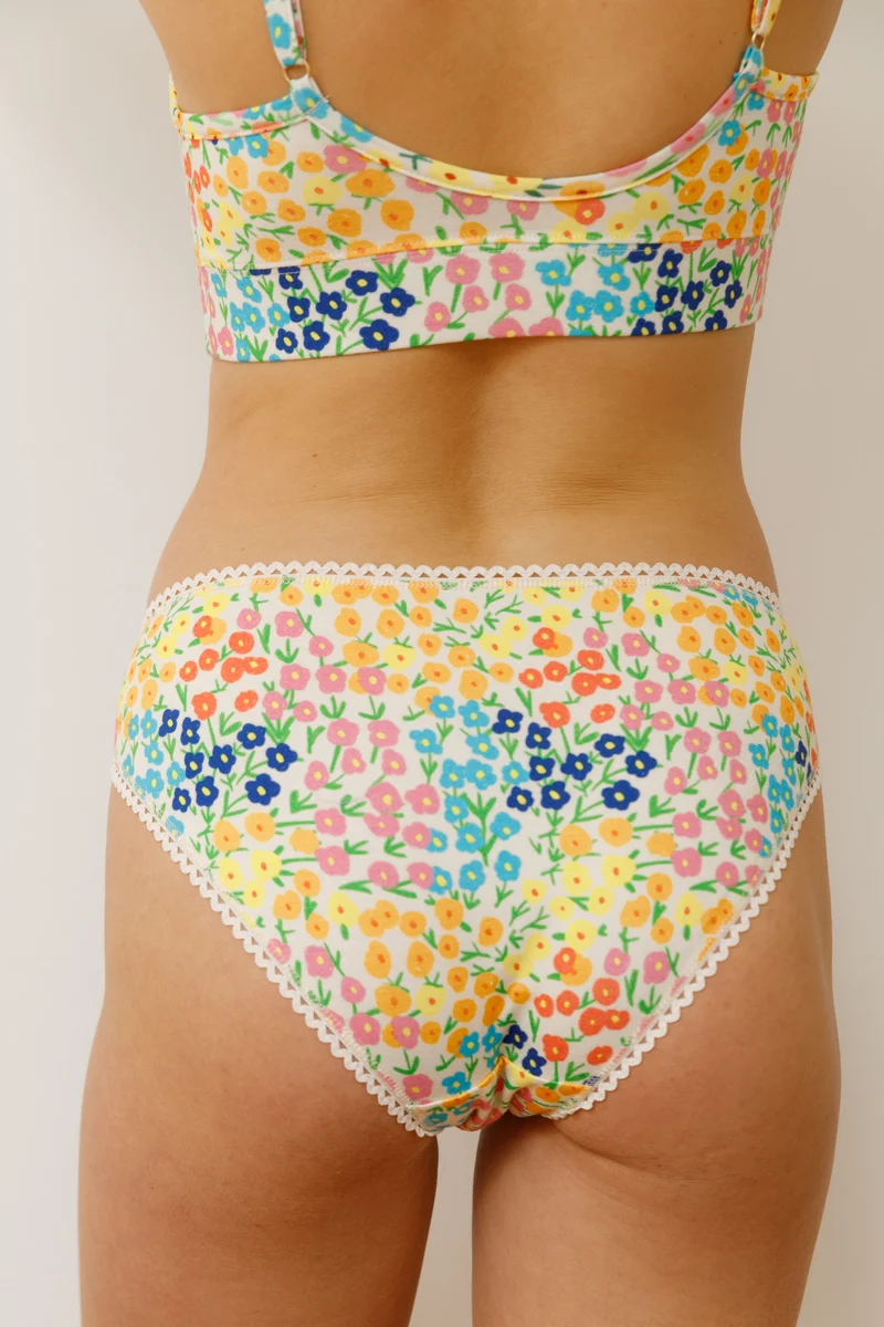 Brassière Coton BIO - Spring Flowers