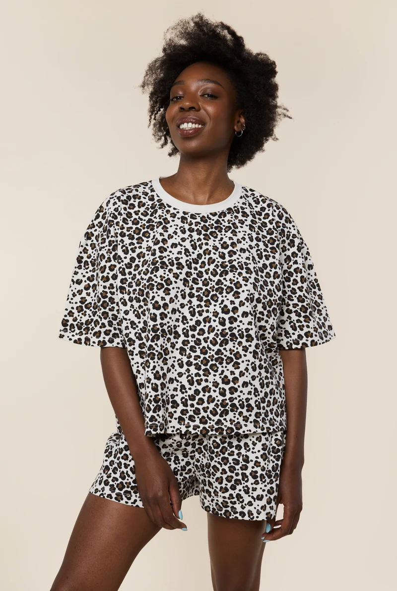 Pyjama coton BIO - Léopard