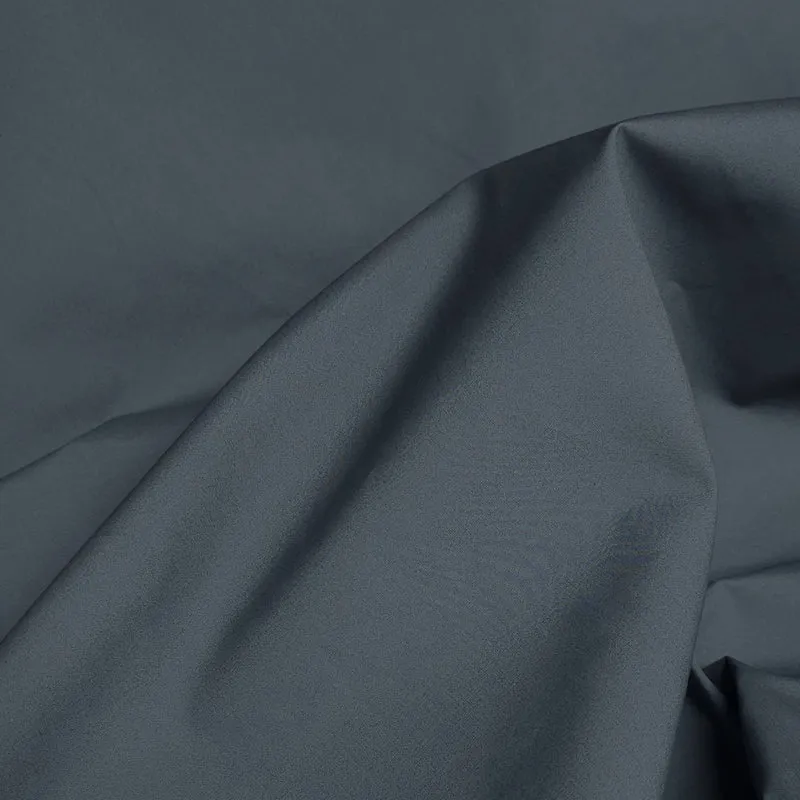 Popeline de coton deadstock de designer | Fabriquée en Italie | 4 couleurs