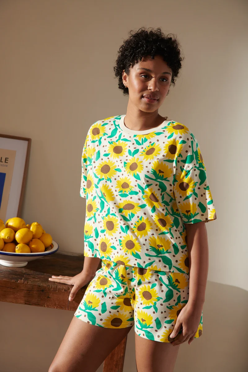 Pyjama Coton BIO - Tournesol Pois